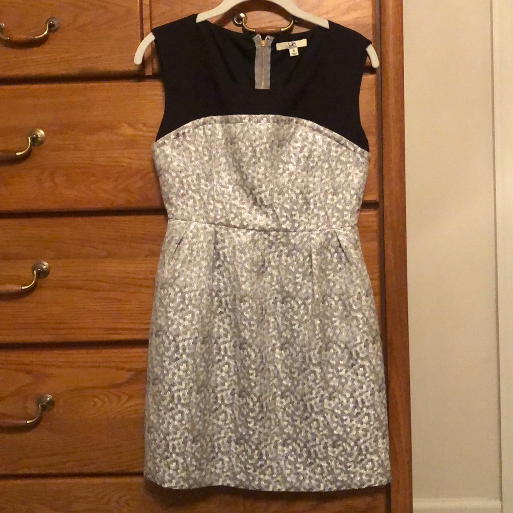 Ya Los Angeles Black and Silver Business Dress
